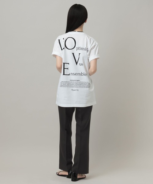 A part by（アパートバイ）の「シャンブレーセミフレアパンツ（その他パンツ・レディース・グレー系その他2/ブラック/ベージュ・SMALL/MEDIUM）」の6枚目の写真