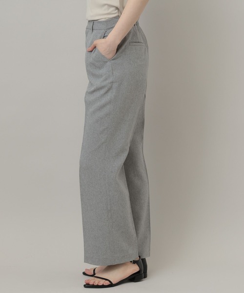 A part by（アパートバイ）の「シャンブレーセミフレアパンツ（その他パンツ・レディース・グレー系その他2/ブラック/ベージュ・SMALL/MEDIUM）」の12枚目の写真