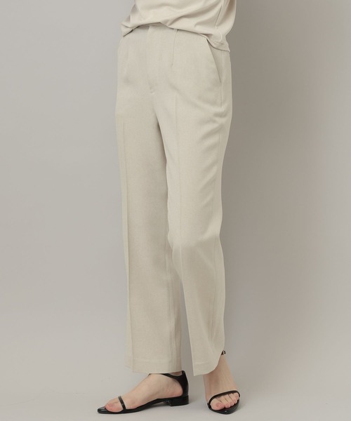 A part by（アパートバイ）の「シャンブレーセミフレアパンツ（その他パンツ・レディース・グレー系その他2/ブラック/ベージュ・SMALL/MEDIUM）」の17枚目の写真