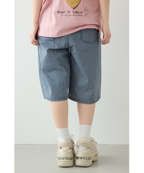 RODEO CROWNS WIDE BOWL（ロデオクラウンズワイドボウル）の「WIDE BERMUDA SHORTS（その他パンツ・レディース・ブラック/ブルー系その他3/グレー系その他/ブルー/カモフラージュ/ブラウン・SMALL/MEDIUM）」の8枚目の写真