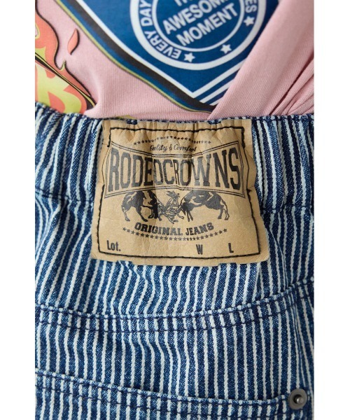 RODEO CROWNS WIDE BOWL（ロデオクラウンズワイドボウル）の「WIDE BERMUDA SHORTS（その他パンツ・レディース・ブラック/ブルー系その他3/グレー系その他/ブルー/カモフラージュ/ブラウン・SMALL/MEDIUM）」の18枚目の写真