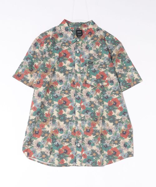 RVCA メンズ BOTANICAL SS 半袖シャツ 【2026年春夏モデル】