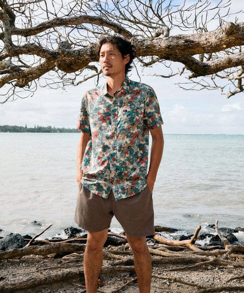 RVCA(ルーカ)の「RVCA メンズ BOTANICAL SS 半袖シャツ 【2026年春夏モデル】(シャツ/ブラウス・メンズ・ベージュ系その他2/レッド系その他・X-LARGE/SMALL/MEDIUM/LARGE)」の13枚目の写真