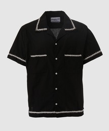 NOMA t.d.（ノーマティーディー）の「Trim Embroidery Open Collar SS Shirt（シャツ/ブラウス）」