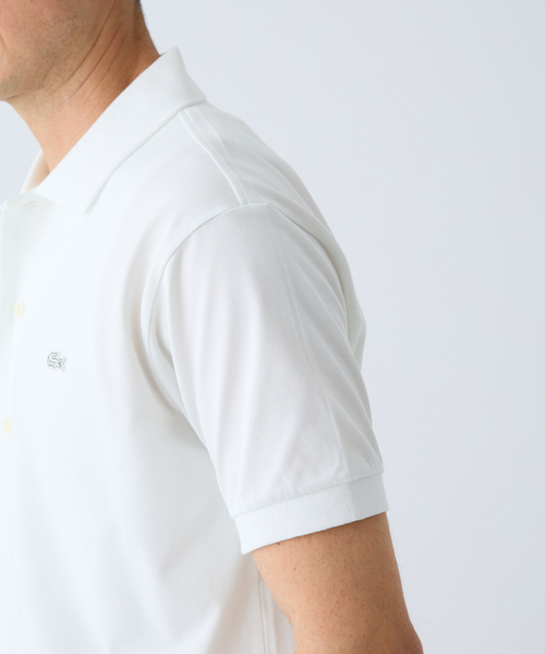 LACOSTE(ラコステ)の「LACOSTE(ラコステ) 別注 COOLMAX フルオープン 半袖ポロシャツ(Tシャツ/カットソー・メンズ・ブラック/ホワイト/ブルー系その他・2/3/4/5/6)」の20枚目の写真