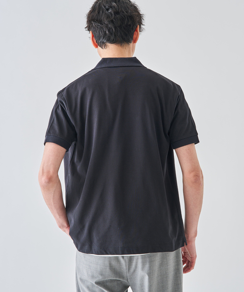 LACOSTE(ラコステ) 別注 COOLMAX フルオープン 半袖ポロシャツ（T
