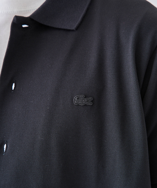 LACOSTE(ラコステ) 別注 COOLMAX フルオープン 半袖ポロシャツ（T