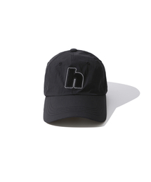HAVEOFFDUTY（ハブオブデューティ）の「hロゴ6パネルキャップ（ブラック）（キャップ）」