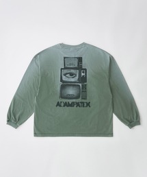 ADAM PATEK（アダムパテック）の「mlt5601-noise aging embroidered long-sleeved T ロングスリーブTシャツ(AP2614023)（Tシャツ/カットソー）」