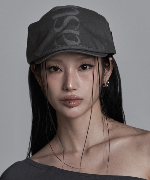 as you are(アズユーアー)の「◇ASYOUARE◇AU ロゴ ハンチング キャップ AU LOGO HUNTING CAP(キャスケット・レディース・チャコール/ブラック・FREE)」の18枚目の写真