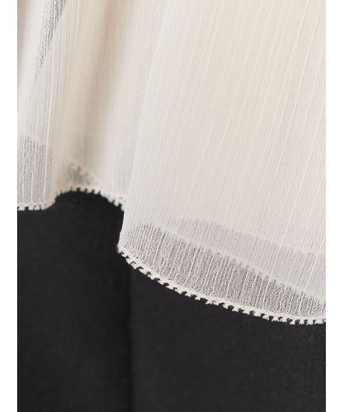 SNIDEL（スナイデル）の「エンブロイダリー楊柳ブラウス（シャツ/ブラウス・レディース・マルチ/ピンク/ドット・F）」の11枚目の写真