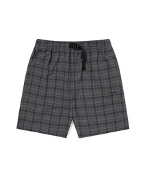 Belted Check Short