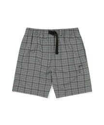 Belted Check Short