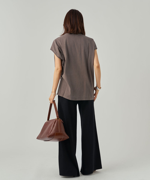 VERMEIL par iena（ヴェルメイユパーイエナ）の「ニットパンツ（その他パンツ・レディース・ブラック/チャコールグレー・38/36）」の5枚目の写真