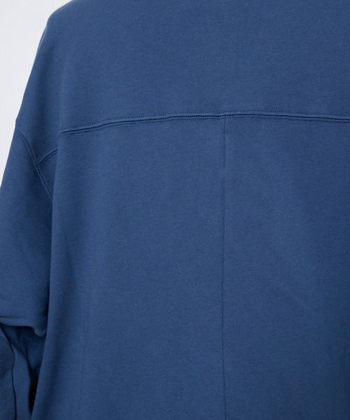 GOOD ROCK SPEED（グッドロックスピード）の「カレッジスウェットワンピースPENNSYLVANIA《GOOD ROCK SPEED》（ワンピース・レディース・ネイビー・9号）」の4枚目の写真