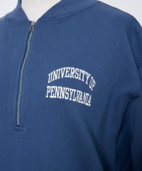 GOOD ROCK SPEED（グッドロックスピード）の「カレッジスウェットワンピースPENNSYLVANIA《GOOD ROCK SPEED》（ワンピース・レディース・ネイビー・9号）」の5枚目の写真