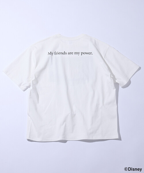 FREAK'S STORE(フリークスストア)の「FREAK’S STORE/フリークスストア KINGDOM HEARTS II / SORA/GRAPHIC TEE/キングダム ハーツ II / ソラ/グラフィックTシャツ(Tシャツ/カットソー・メンズ・ホワイト/ブラック・MEDIUM/LARGE/X-LARGE)」の4枚目の写真