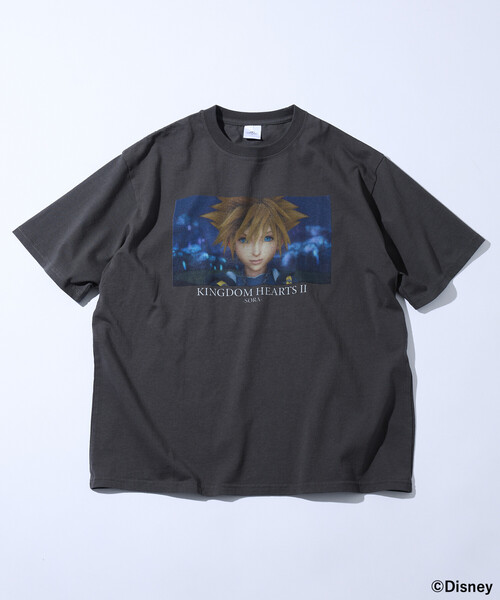 FREAK'S STORE(フリークスストア)の「FREAK’S STORE/フリークスストア KINGDOM HEARTS II / SORA/GRAPHIC TEE/キングダム ハーツ II / ソラ/グラフィックTシャツ(Tシャツ/カットソー・メンズ・ホワイト/ブラック・MEDIUM/LARGE/X-LARGE)」の5枚目の写真