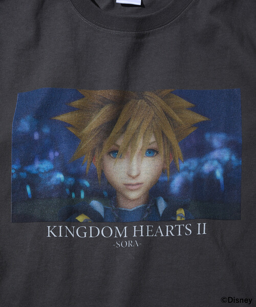 FREAK'S STORE(フリークスストア)の「FREAK’S STORE/フリークスストア KINGDOM HEARTS II / SORA/GRAPHIC TEE/キングダム ハーツ II / ソラ/グラフィックTシャツ(Tシャツ/カットソー・メンズ・ホワイト/ブラック・MEDIUM/LARGE/X-LARGE)」の8枚目の写真