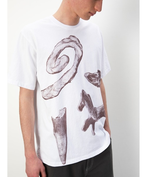 thisisneverthat（ディスイズネバーザット）の「Artifacts Tee（Tシャツ/カットソー・メンズ・ライム/ホワイト/ヘザーグレー・XL/S/M/L）」の6枚目の写真