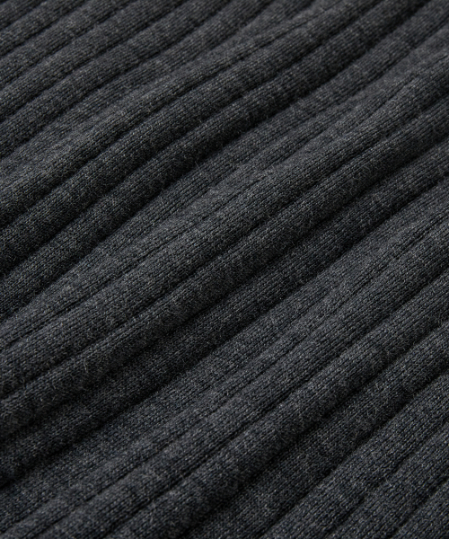 BRANDED（ブランデッド）の「GRACE MERINO WOOL POLO KNIT [CHARCOAL]（ニット/セーター・メンズ・その他・MEDIUM/LARGE/X-LARGE）」の5枚目の写真