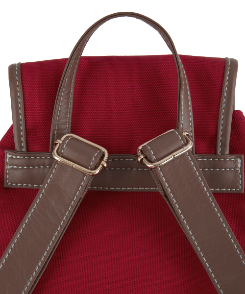 LOTSYOU(ロッツユー)の「Nostalgia Canvas Backpack Red(バックパック/リュック・レディース・その他・ONESIZE)」の3枚目の写真