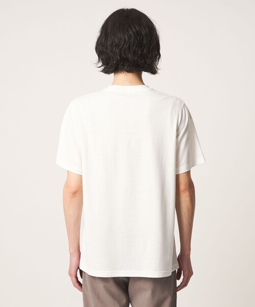 A DAY IN THE LIFE UNITED ARROWS(アデイインザライフユナイテッドアローズ)の「アブストラクト レイヤード リラックス カットソー-ウォッシャブル-<A DAY IN THE LIFE>(ニット/セーター・メンズ・ベージュ/ネイビー/ブラック・L/M)」の19枚目の写真