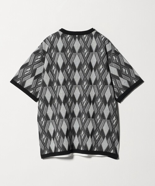 A DAY IN THE LIFE UNITED ARROWS(アデイインザライフユナイテッドアローズ)の「アブストラクト レイヤード リラックス カットソー-ウォッシャブル-<A DAY IN THE LIFE>(ニット/セーター・メンズ・ベージュ/ネイビー/ブラック・L/M)」の20枚目の写真
