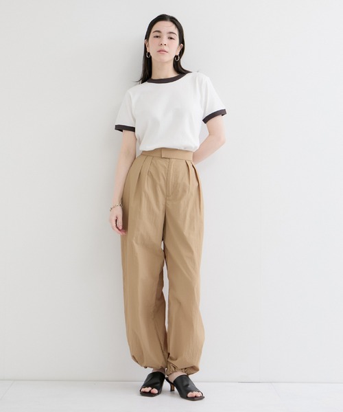 Healthknit（ヘルスニット）の「【Healthknit/ヘルスニット】Ringer Crewneck S/S（Tシャツ/カットソー・レディース・ブラック系その他2/ブルー系その他/ホワイト系その他・FREE）」の9枚目の写真