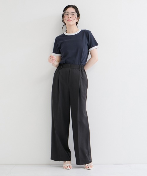 Healthknit（ヘルスニット）の「【Healthknit/ヘルスニット】Ringer Crewneck S/S（Tシャツ/カットソー・レディース・ブラック系その他2/ブルー系その他/ホワイト系その他・FREE）」の11枚目の写真