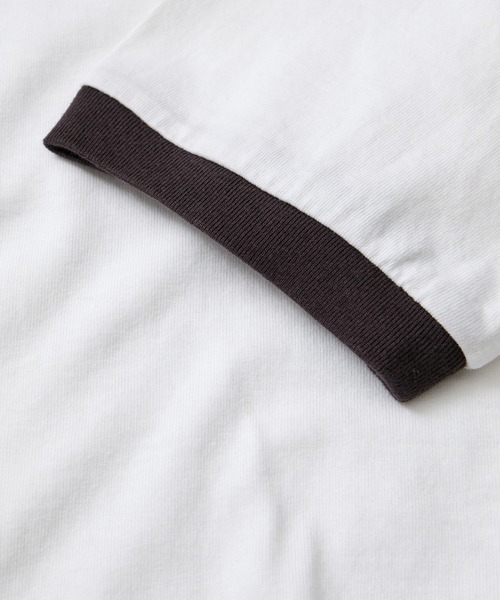 Healthknit（ヘルスニット）の「【Healthknit/ヘルスニット】Ringer Crewneck S/S（Tシャツ/カットソー・レディース・ブラック系その他2/ブルー系その他/ホワイト系その他・FREE）」の21枚目の写真