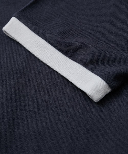 Healthknit（ヘルスニット）の「【Healthknit/ヘルスニット】Ringer Crewneck S/S（Tシャツ/カットソー・レディース・ブラック系その他2/ブルー系その他/ホワイト系その他・FREE）」の5枚目の写真