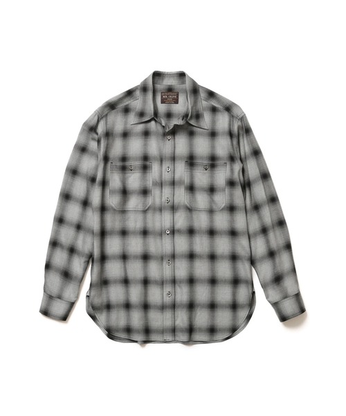 MR.OLIVE（ミスターオリーブ）の「【MR.OLIVE/ミスターオリーブ】RAYON OMBRE CHECK / WORK SHIRT / M261115（シャツ/ブラウス・メンズ・イエロー/ブラック・S/M）」の3枚目の写真
