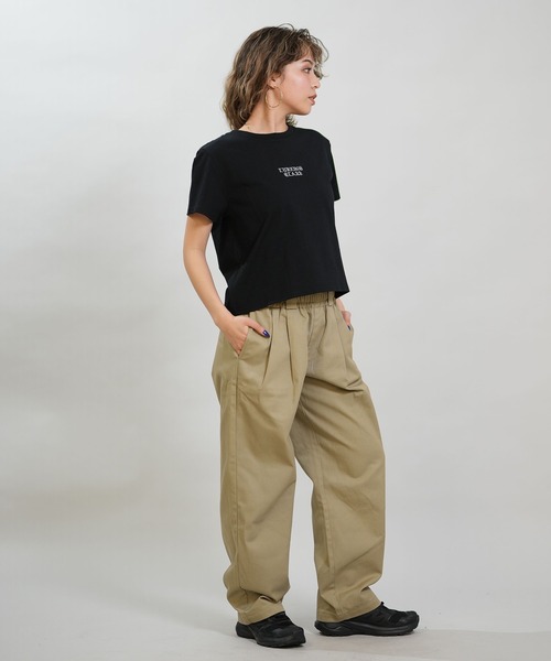 LURKING CLASS（ラーキングクラス）の「【ムラサキスポーツ限定】LURKING CLASS/ラーキングクラス 半袖 Tシャツ クロップド丈 LIV3 MINI S/S TEE ST26STM02W（Tシャツ/カットソー・レディース・ブラック/ホワイト・L/M）」の13枚目の写真