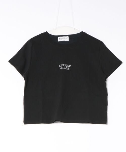 LURKING CLASS（ラーキングクラス）の「【ムラサキスポーツ限定】LURKING CLASS/ラーキングクラス 半袖 Tシャツ クロップド丈 LIV3 MINI S/S TEE ST26STM02W（Tシャツ/カットソー・レディース・ブラック/ホワイト・L/M）」の16枚目の写真