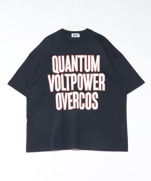 a.p.o.v.(エーピーオービー)の「a.p.o.v. アメカジ調ロゴビッグプリントスーパーオーバーサイズTシャツ(Tシャツ/カットソー・メンズ・ブラック/ネイビー/ホワイト・ONESIZE)」の6枚目の写真