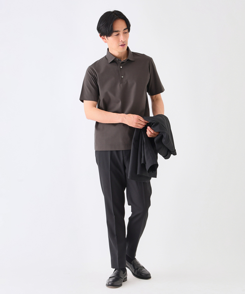 EDIFICE(エディフィス)の「”吸汗&速乾” EVALET メッシュ イージースラックス(スラックス・メンズ・ベージュ/ネイビー/ブラック/チャコールグレー・X-SMALL/SMALL/MEDIUM/LARGE/X-LARGE)」の12枚目の写真