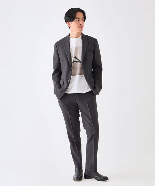 EDIFICE(エディフィス)の「”吸汗&速乾” EVALET メッシュ イージースラックス(スラックス・メンズ・ベージュ/ネイビー/ブラック/チャコールグレー・X-SMALL/SMALL/MEDIUM/LARGE/X-LARGE)」の14枚目の写真