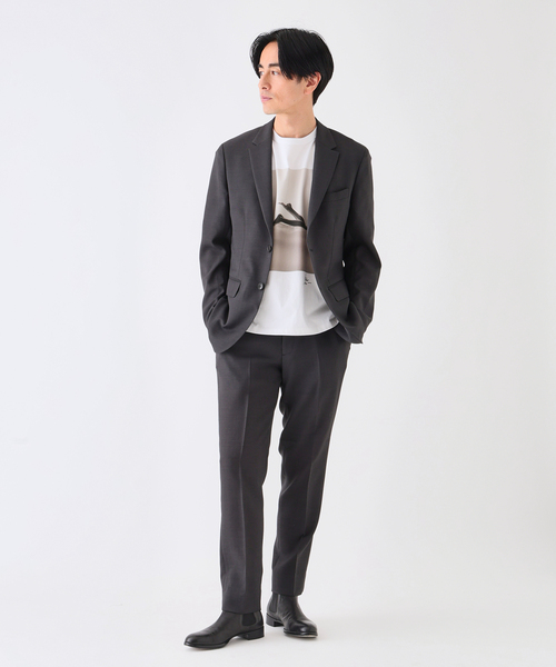 EDIFICE(エディフィス)の「”吸汗&速乾” EVALET メッシュ イージースラックス(スラックス・メンズ・ベージュ/ネイビー/ブラック/チャコールグレー・X-SMALL/SMALL/MEDIUM/LARGE/X-LARGE)」の15枚目の写真