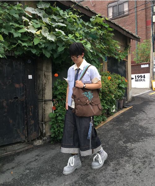 IDWS（アイドンワナセル）の「Fix Roll Up Carpenter Bermuda Shorts Indigo（その他パンツ・レディース・その他・0/1/2）」の9枚目の写真