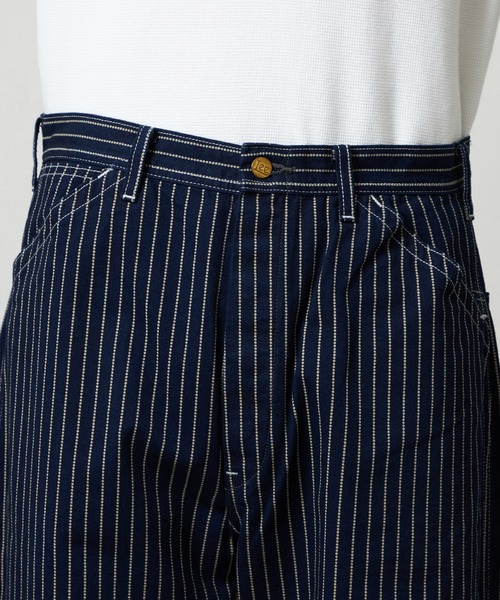 Lee(リー)の「Lee/リー VINTAGE PAINTER PANTS/ビンテージぺインターパンツ DUNGAREES(その他パンツ・メンズ・ライトインディゴブルー/ストライプ・LARGE/MEDIUM/SMALL/X-LARGE)」の18枚目の写真