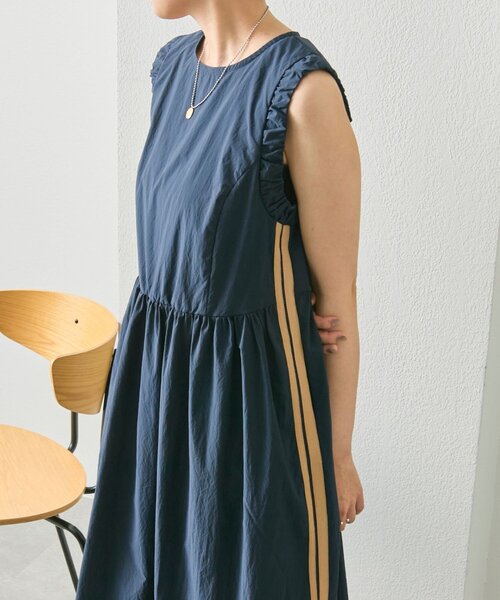ear PAPILLONNER(イアパピヨネ)の「ノースリラインワンピース【SUM1 STYLE】(ワンピース・レディース・ボルドー/ネイビー・FREE)」の22枚目の写真