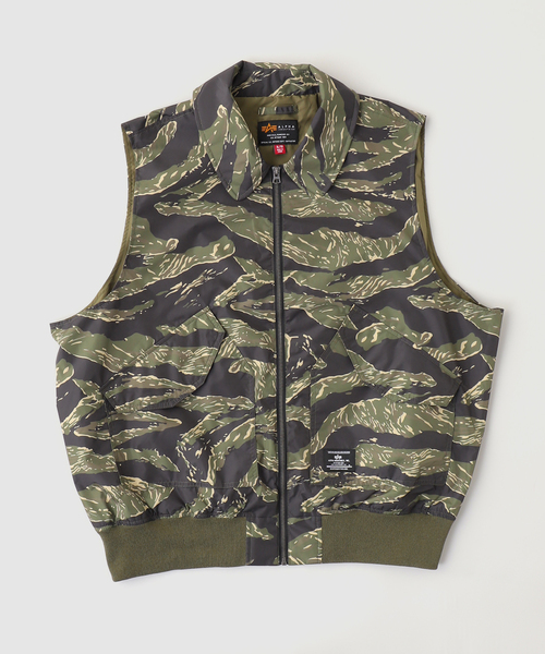 Alpha Industries(アルファインダストリーズ)の「ALPHA INDUSTRIES / アルファ インダストリーズ CWU 36/P RELAXED VEST(その他アウター・メンズ・A/グレー・LARGE/MEDIUM/X-LARGE/SMALL)」の2枚目の写真