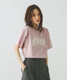 冷感コットンプリントＴシャツ/636802