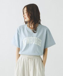 冷感コットンプリントＴシャツ/636802