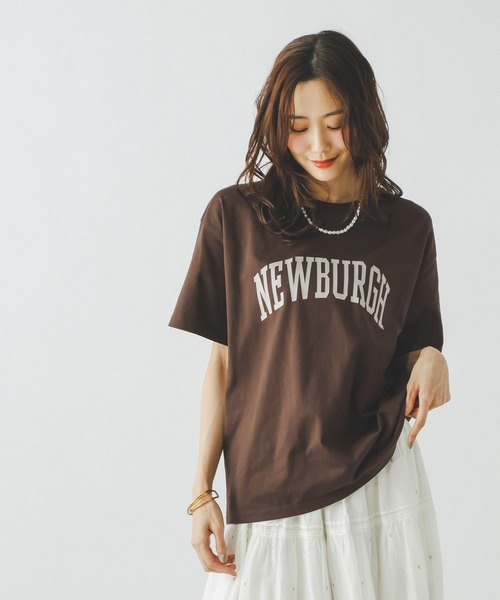 GLOBAL WORK(グローバルワーク)の「冷感コットンプリントTシャツ/636802(Tシャツ/カットソー・レディース・ライトブルー/グレイッシュベージュ/グレー系その他7/ホワイト/ダークブラウン/ライトピンク・LARGE/MEDIUM)」の17枚目の写真