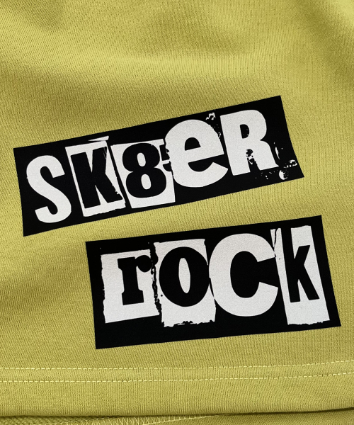SK8ER ROCK(スケーターロック)の「Sk8er rock Wide Sweat Shorts ((mustard))(その他パンツ・レディース・その他・FREE)」の4枚目の写真