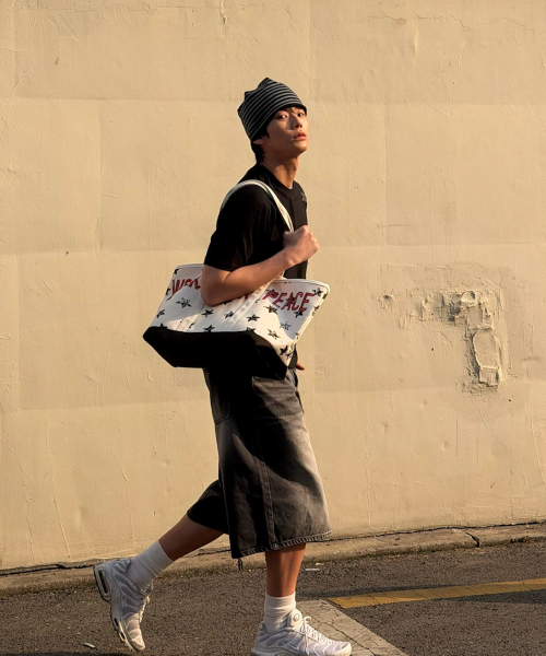 AMOU（アモウ）の「Motion Half T-Shirts Black（Tシャツ/カットソー・メンズ・その他・3/2/1）」の3枚目の写真
