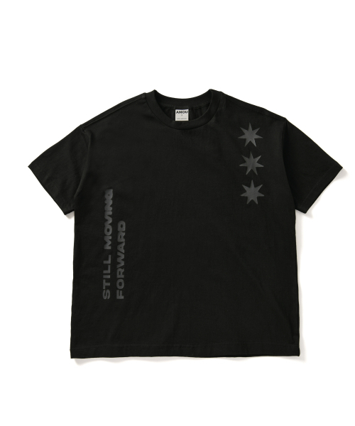 AMOU（アモウ）の「Motion Half T-Shirts Black（Tシャツ/カットソー・メンズ・その他・3/2/1）」の8枚目の写真