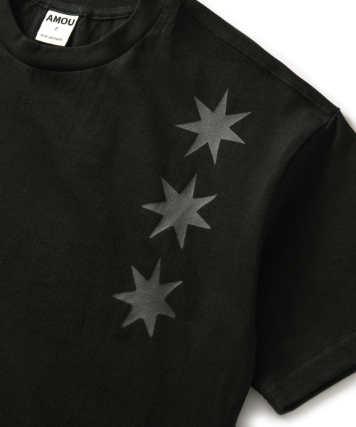 AMOU（アモウ）の「Motion Half T-Shirts Black（Tシャツ/カットソー・メンズ・その他・3/2/1）」の9枚目の写真